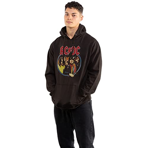 ACDC Highway To Hell Sudadera con Capucha, Black, XX-Large para Hombre
