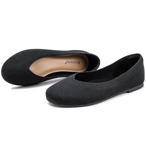 Ataiwee Women's Wide Width Comfortable Slip-On Ballet Flats - Fashion Dressy Soft Breathable Shoes
| Ataiwee Women's Wide Width Soft Breathable Comfort Slip-On Ballet Flats - Fashion Dressy
| Ataiwee Women's Wide Width Fashion Dressy Soft Breathable