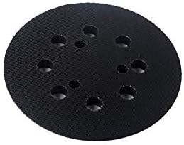 Poweka 743081-8 Backing pad for Compatible with Makita Random Orbit Sander 5-inch Dia 8 Hole Round Backing Pad Hook and Loop Replacement Part (2 pc)