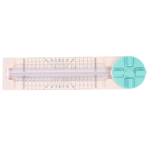 Massicot à cadran Homoyoyo avec graduations pour découpe de papier kraft et scrapbooking