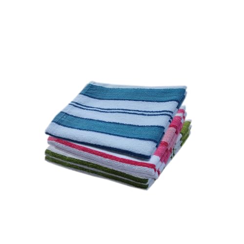 Image of Space Fly 100% Cotton Hand Towel Gym Napkin | Gym Towel for Workout and Yoga | Small Towels for Face and Hand Napkins for Men Soft Towel | Hand Towel Set of 3