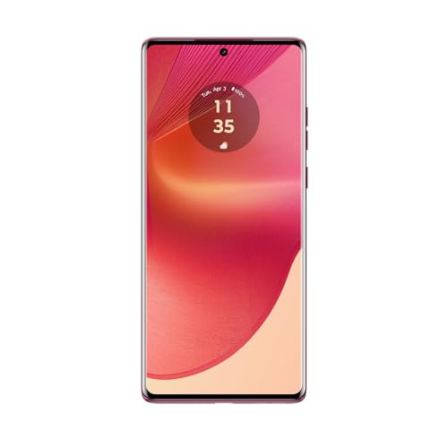 Smartphone Motorola Edge 50 Fusion 5G - 256GB 8GB RAM + 8GB RAM Boost 50MP Sony AI Camera IP68 NFC Pink - Vegan Suede glide