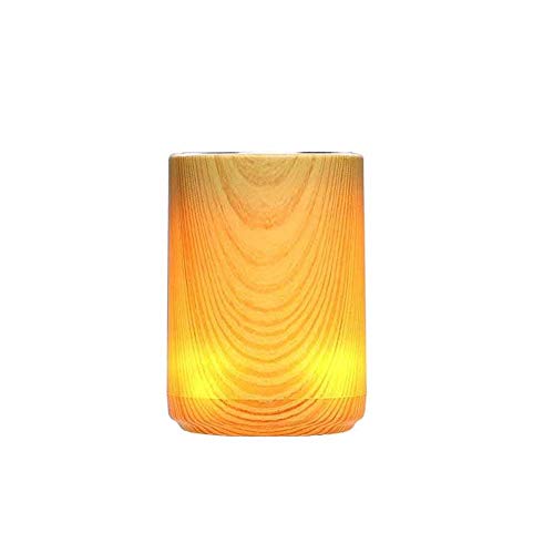 Altavoz Bluetooth JIA Audio con luz de madera creativa y conexión Plug-in 2