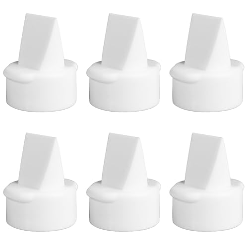 Image of Nenesupply 6 pc Compatible Duckbill Valves for Lansinoh Signature Pro, Smartpump, and Manul Breast Pumps. Not Original Lansinoh Pump Parts. (6pc)