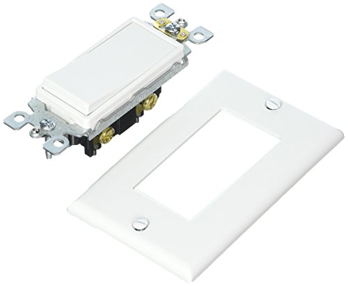 Cooper Wiring 293V 3 Way Switch with Second Device with Receptacle, Ivory