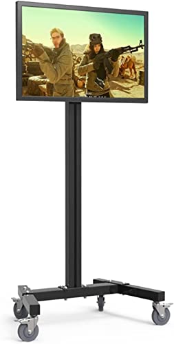 Soporte móvil para TV giratorio y ajustable de 15-27 pulg miniatura 1