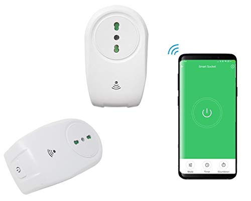 Takestop® Presa ELETTRICA TEMPORIZZATA Smart WiFi