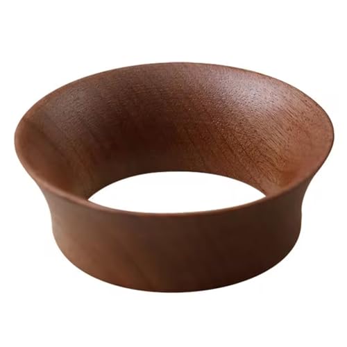 Tazza Dosatrice per Caffè Espresso In Legno di Noce da 58 mm - Imbuto per La Preparazione del e Accessori per Dosatore Portafiltro