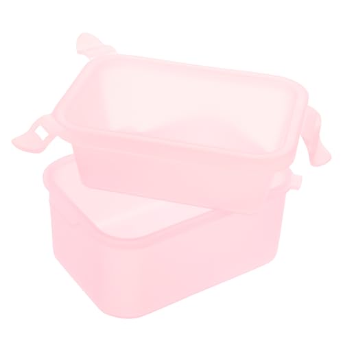 Mikinona Manicure Soaking Bowl Set 2-piece Nail Soaking Bowl Lid Nail Soaker Salon Supplies