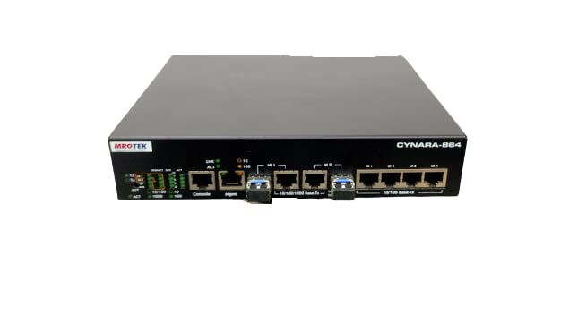 MROTEK CYNARA-864/SM10/SM10/AC/DC (RDSO) Media Converter (998-3014)