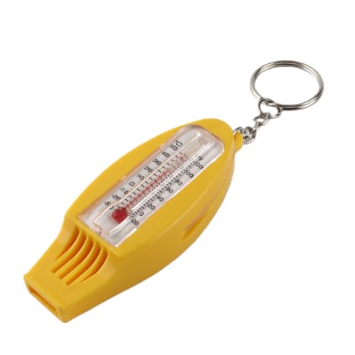 Termómetro, Silbato, Lupa y Brújula 4 en 1 ZJchao para Camping y Senderismo con Diseño Ligero ABS miniatura 6