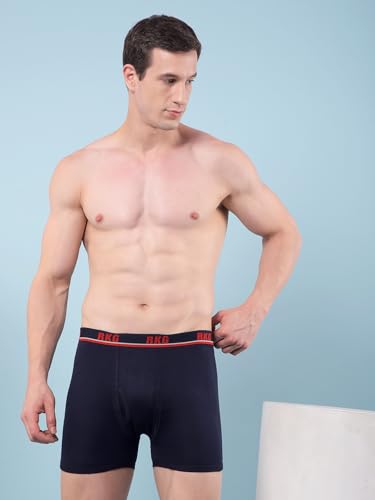 Image of RKG Men's Cotton Trunks Soft & Breathable Innerwear | Comfortable Stretch Fit Everyday Underwear | Durable Elastic Waistband | from Dollar Brand