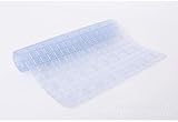 YEZINB PVC Bad Anti Rutsch Matte Für Wc Badematten Dusche Bad Teppich Saug Saugnapf Bad Teppich Set Badematte Decor, Transparent
