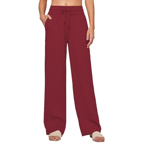 Pantalon fluide femme anti-transpiration pour rester fraîche