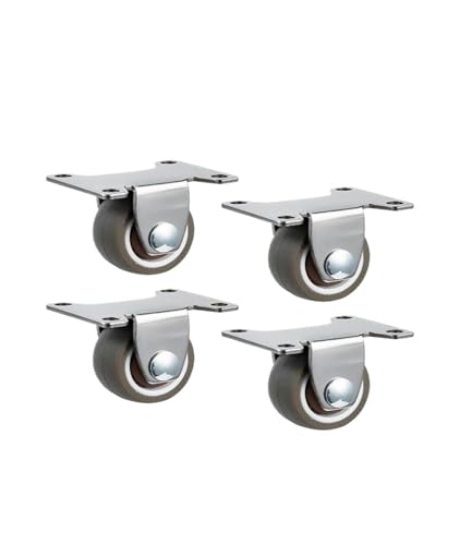 4 Pieces/lot 1 inch Small Wheel Guide Directional Caster Bed Drawer Accessories Pulley