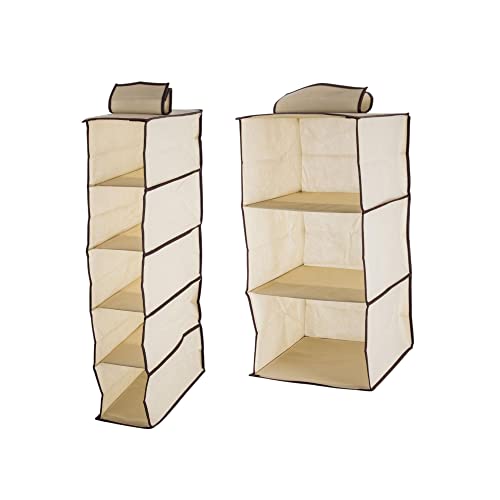 Grow Trendy Organizador de Armarios - Armarios de Tela- Organizador de Zapatos y Armario Zapatero - Colgador Ropa y...