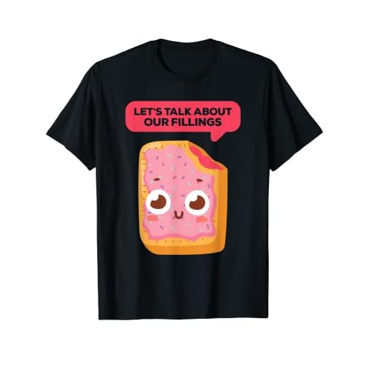 Hablemos de nuestros rellenos Food Pun Tshirt Tostadora Pastelería Camiseta