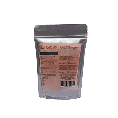 Image of Malikaz' The Royale Taste Malikaz' Himalayan Rock Salt Powder (Pink) Pouch, 1 Kg (Pack of 3)