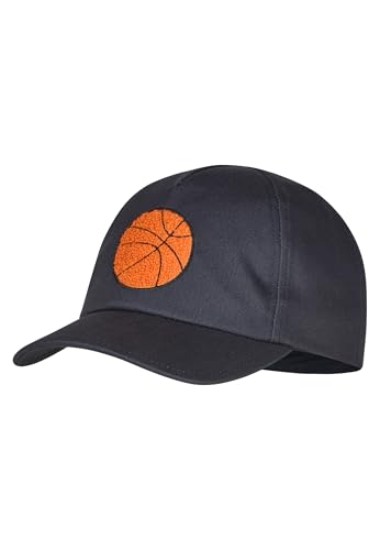 Casquette de baseball mixte bébé Sterntaler avec motif basketball coloris bleu