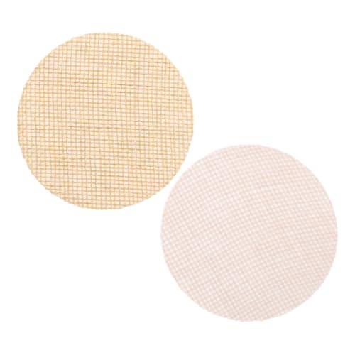 Difusor de luz colgante Kisangel de tela caqui en pack de 2 unidades para pantallas diy