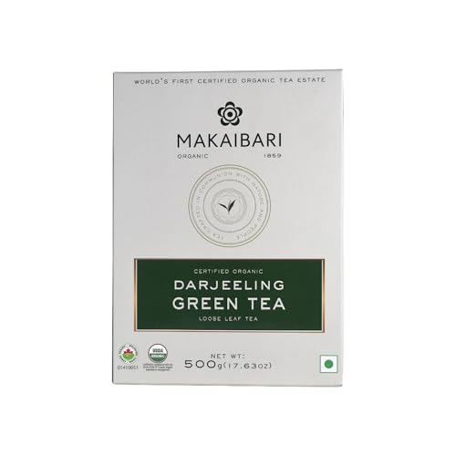 Makaibari Darjeeling Green | 500 gm Loose Leaf | Monocartoon Gree...