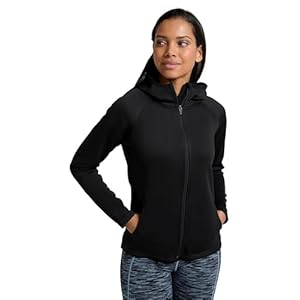 Mountain Warehouse IsoCool Dynamic Chakra Womens Hoodie – Lightweight Jacket, Quick Dry, Breathable, Antibacterial, Wicking Top – For Spring Summer, Travelling
