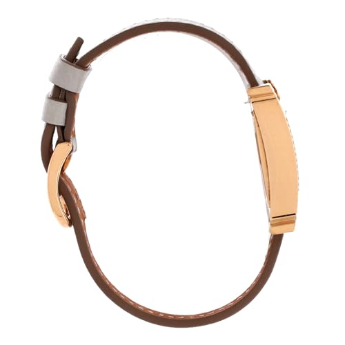 Hermes, Pre-Loved Heure H Quartz Watch Clous de Paris Hobnail Rose Gold and Leather 21, Rose Gold4