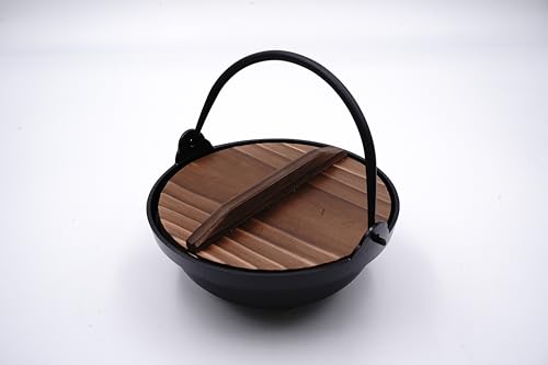 Tonami Shoten Irori Pot with Steps, Diameter 7.1 inches (18 cm), Aluminum, Made in Japan, Suitable for Cooking Pot and Multi-Purpose Cooking, Outdoor Use, Camping, Inn, Commercial Use