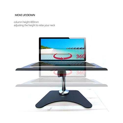 Soporte de portátil para evitar dolor cervical elevación 40 cm base pesada 3