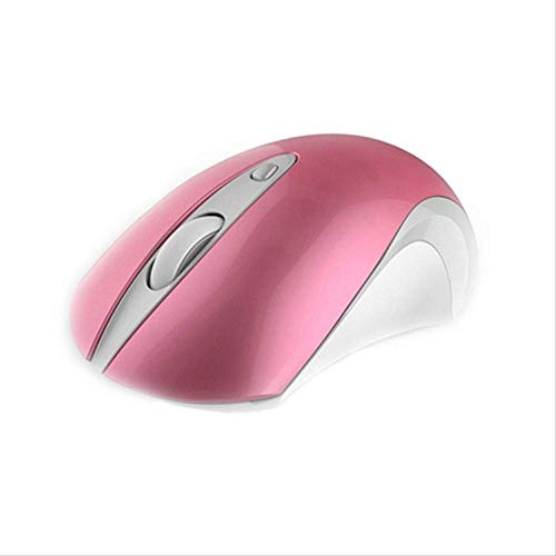 Souris muette silencieuse rose idéale pour le télétravail à la maison