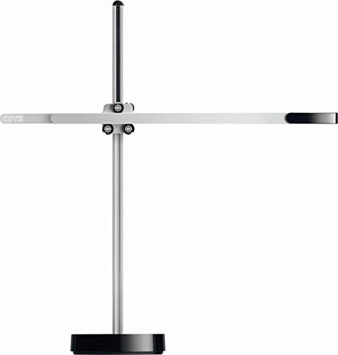 Preisvergleich Produktbild Jake Dyson Csys Desk Table Lamp (UK Plug) - Black / Silver