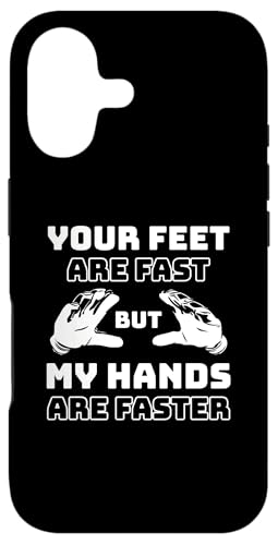 Your Feet Are Fast But My Hands Are Faster �S�[���L�[�p�[ �X�}�z�P�[�X iPhone 17 �p