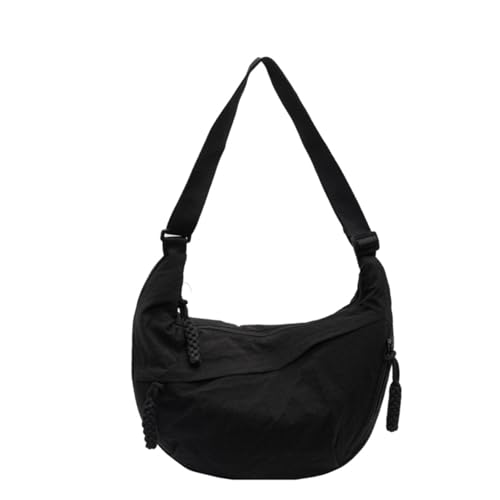 Nylon Crescent Crossbody Sling Bag