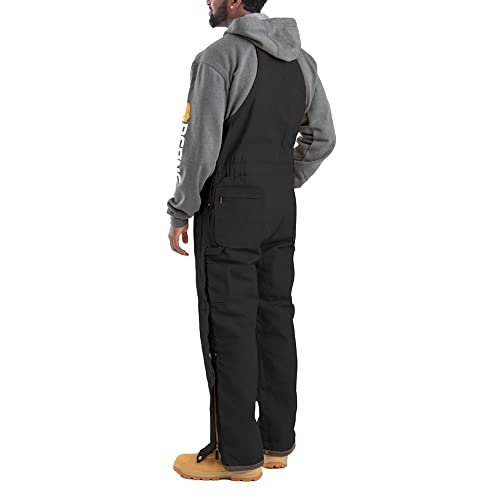 Berne Men's Heritage Insulated Duck Bib Overall, 2X-Large Regular, Black #TOP1