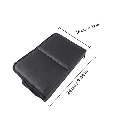 Bolsa organizadora para brochas de maquillaje resistente con compartimentos multifuncionales 2