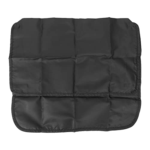 Barber Chair Back Cover,ANGGREK Hair Salon Chair Back Prevent Dirt Salon Chair Protective Cover Chairback Cover for Hair Salon for Wear Black