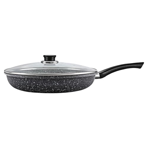 Fayarrd Sartenes antiadherentes, batería de cocina sartén antiadherente, batería de cocina de metal para inducción y cerámica para uso en casa o restaurante o apartamento para cocinar huevos