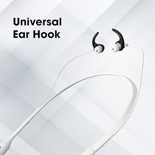 Image of Sounce Anti-Slip Silicone Ear Buds 2-Pair 4-Pcs Silicone Earphone & Bluetooth Ear Hook Medium Size Ear Hooks Plugs for in-Ear Neckband and Earphone 9MM-13MM - [Black]