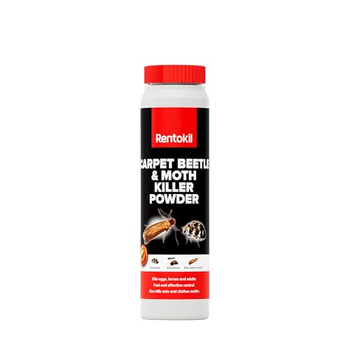 Rentokil PSC50 carpet moth and beetle killer powder