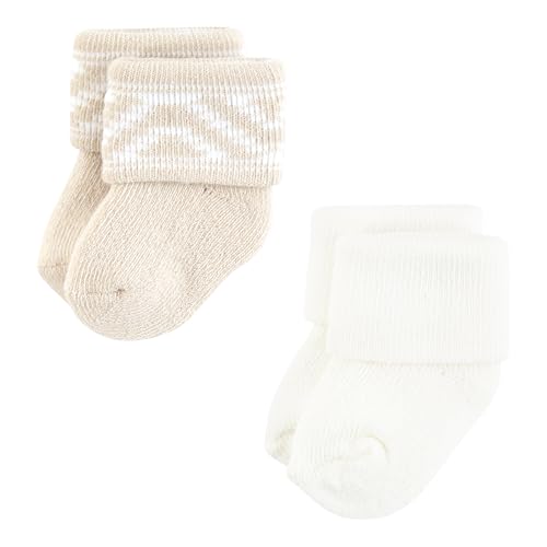 Image of Hudson Baby Baby 8-pack Cotton Rich Newborn and Terry Socks