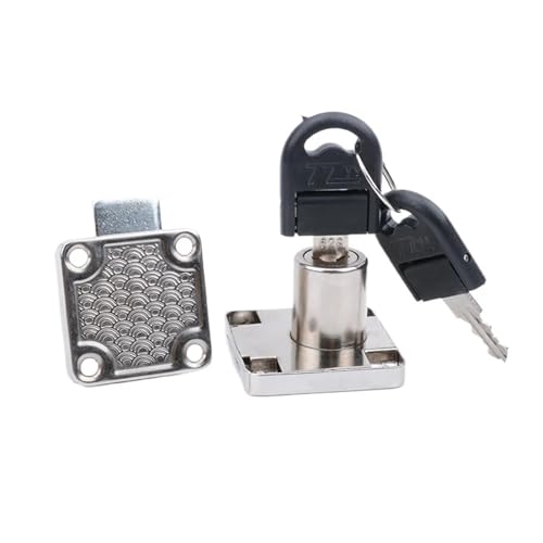 Serrure à came armoire porte meuble casier avec clé identique cylindre 20mm
