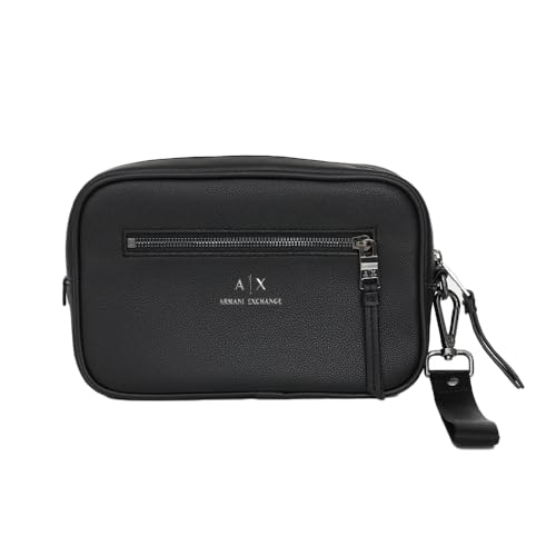 ARMANI EXCHANGE Borsa da toilette nero