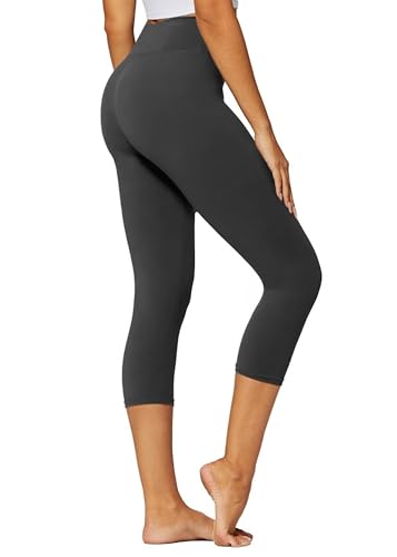 Image of Conceited High Waist Leggings in Shorts, Capri and Full Length - Buttery Soft - 3 inch High Waistband - Regular and Plus Size