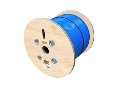 Cable Ethernet Monoprice Cat6A Plus F/UTP 1000 ft Azul miniatura 3