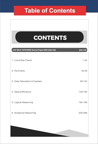 Image of Disha 43 Topic-wise CAT Verbal Ability & Reading Comprehension (VARC) Previous Year Solved Papers (2025 - 1994) 19th edition | Previous Year Questions PYQs for CAT 2026
