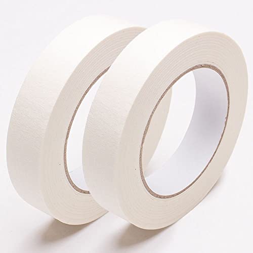 Youking Artist Tape - White Masking Artists Tape 1Inch X 55Yard, Removable Paper Masking Tape For Drafting Art Watercolor Painting, Canvas Framing …(2, White #TOP1