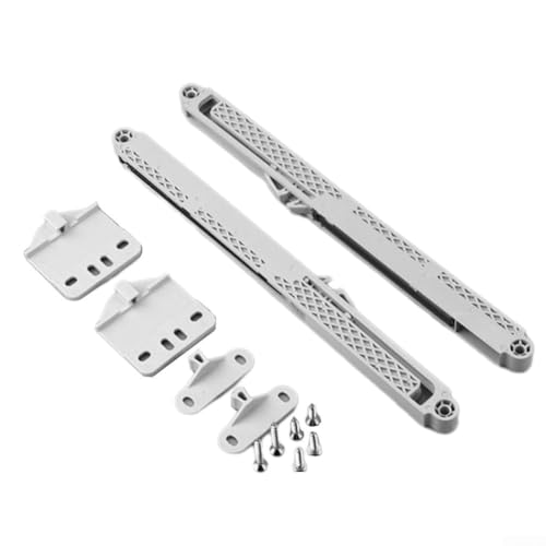 Oniissy Set di 2 ammortizzatori per cassetti a chiusura ammortizzata, sistema adattatore per cassetti con meccanismo di chiusura automatica, per cassetti scorrevoli da cucina e bagno (carico massimo