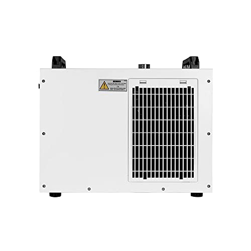 110V 60Hz 0.93HP Water Chiller CW-5200DH Industrial Water Chiller for Spindle/Welding Equipment / CO2 Glass Tube Cooling Chiller - US Stock