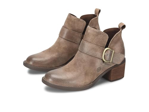 Born Women's Royce Ankle Boot, Taupe, 6.5