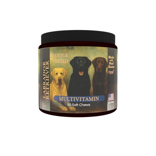 Prestige Breed Multivitamins, Balanced Nutrition for Your Labrador, 90 Count, Made in the USA with...